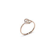 18K Eshma Diamond Gold Ring