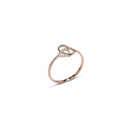 18K Eshma Diamond Gold Ring