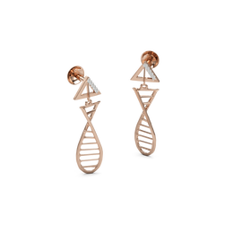 18K Tisha Gold Earring