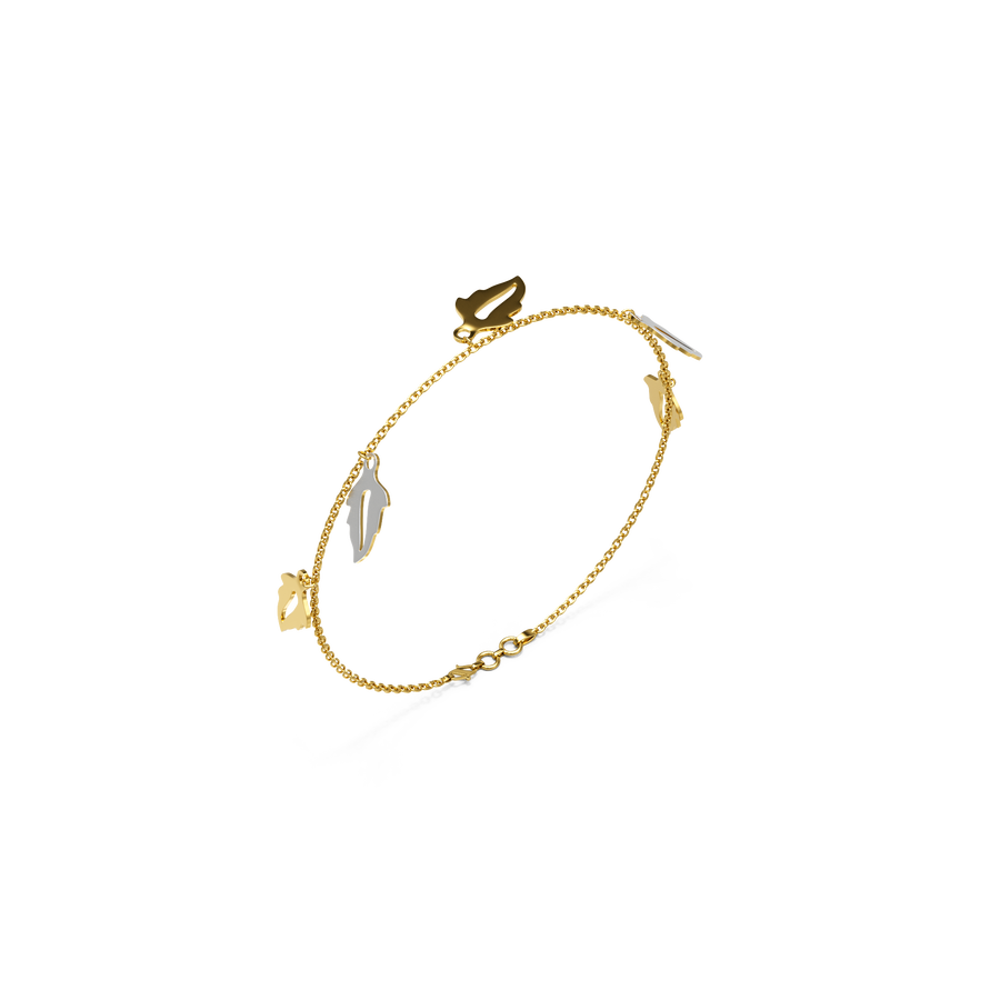 22K Nila Gold Bracelet