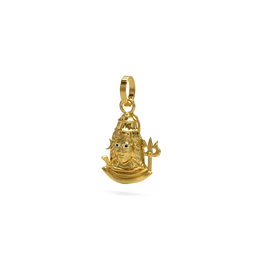 22K Shivaya Gold Pendant