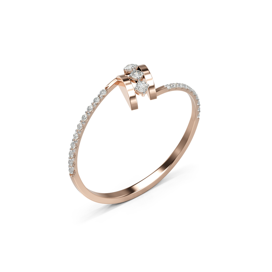 18K Tasa Gold Ring