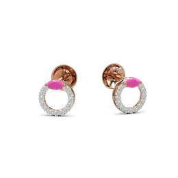 18K Purva Gold Earring