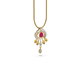 22K Gayana Gold Necklace