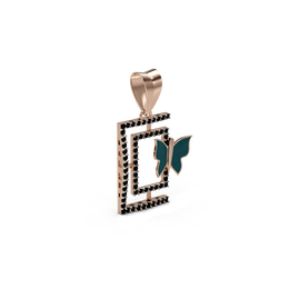 18K Wazhma Gold Pendant