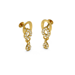 22K Charvi Gold Earring