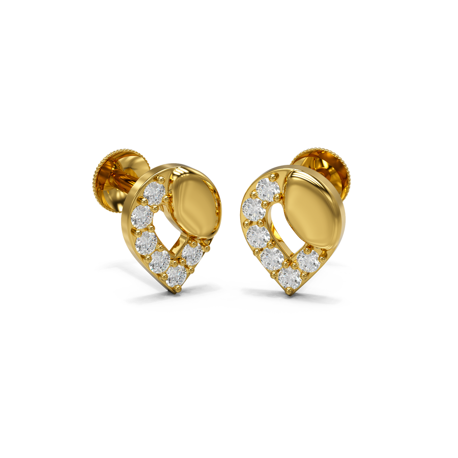 22K Parinita Gold Earring