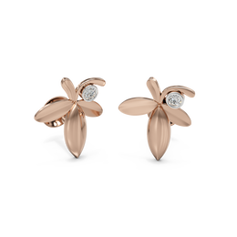 18K Qaynat Gold Earring