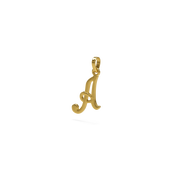 22K Alphabet Gold Pendant
