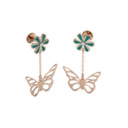 18K Qiana Gold Earring