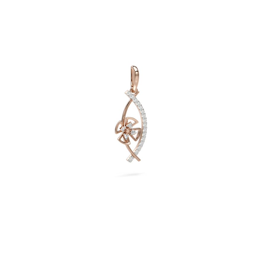 18K Siri Diamond Gold Pendant