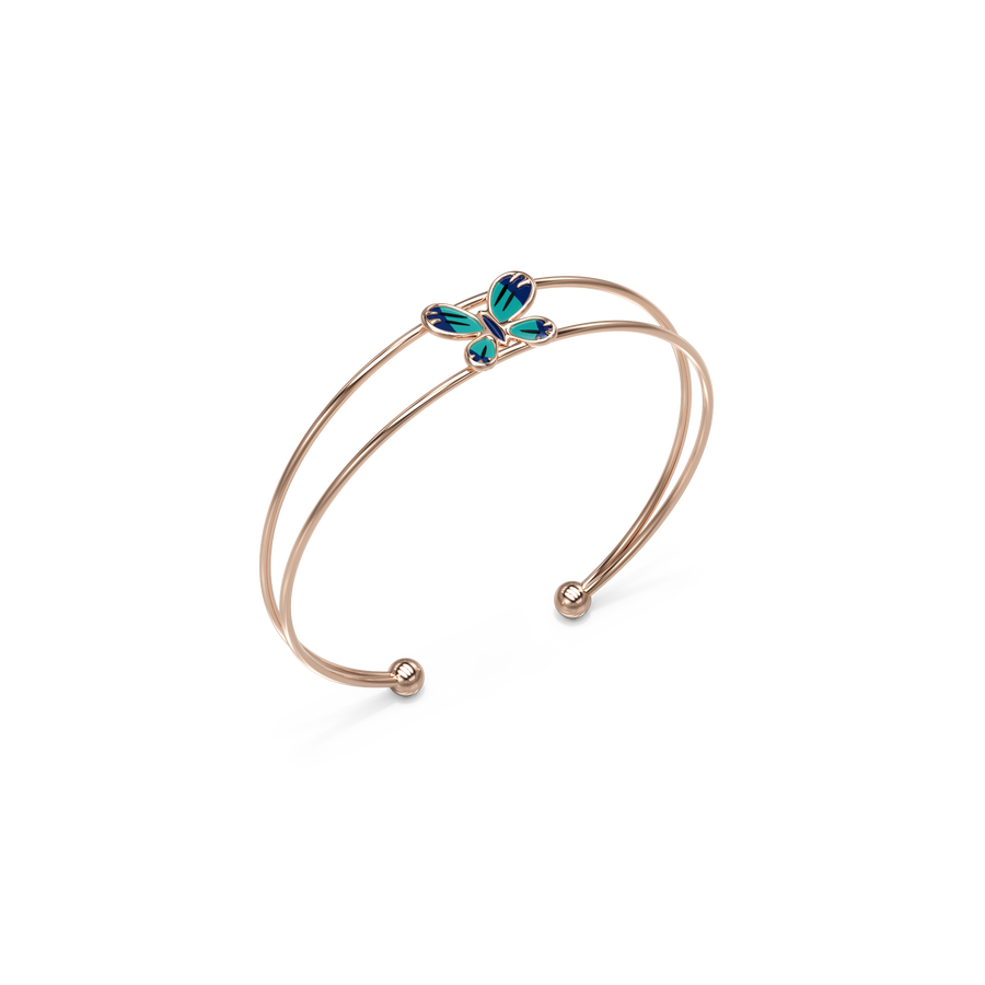 18K Hazel Gold Bangle