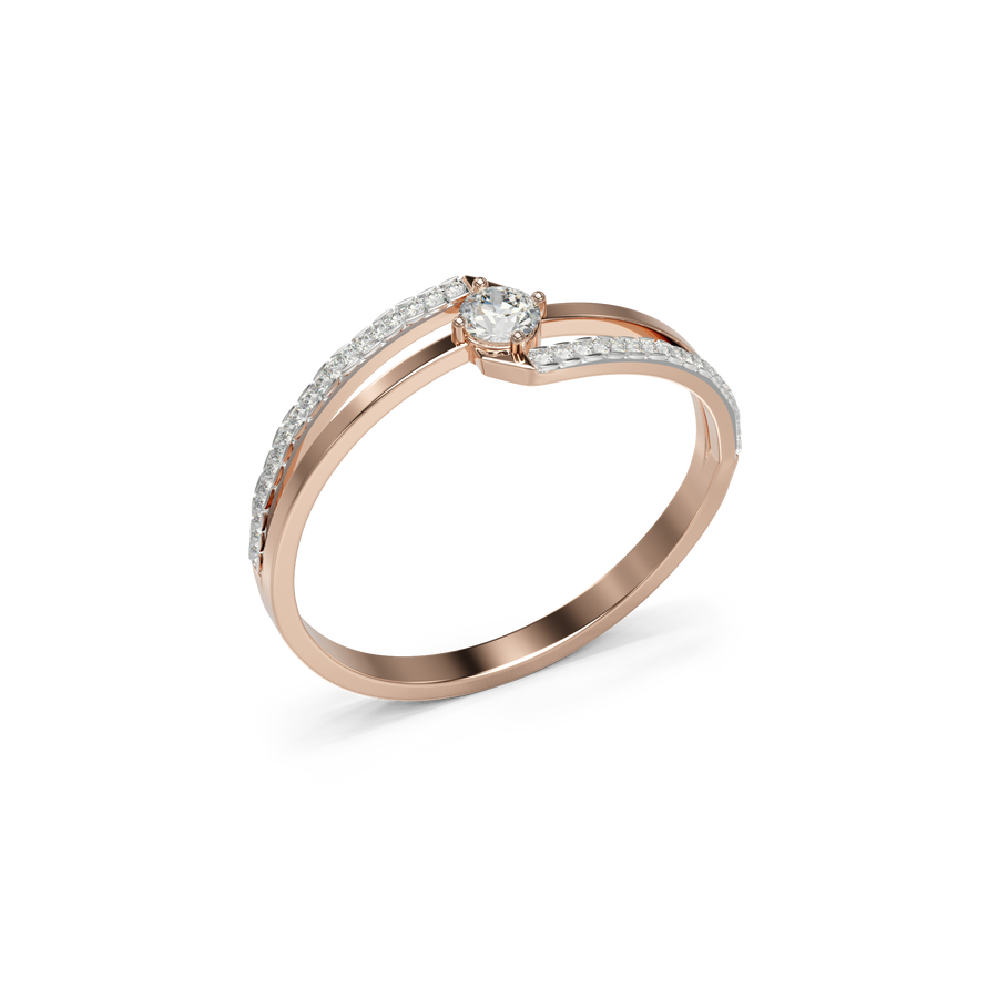 18K Zara Gold Ring
