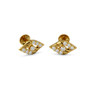 22K Adhitri  Gold Earring