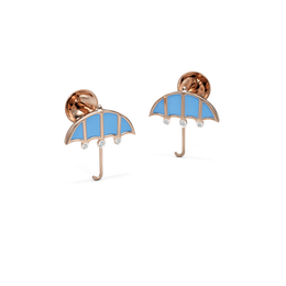 18K Prisha Gold Earring