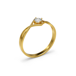 22K Ozzy Gold Ring