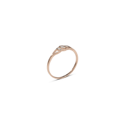 18K Dhyana Diamond Gold Ring