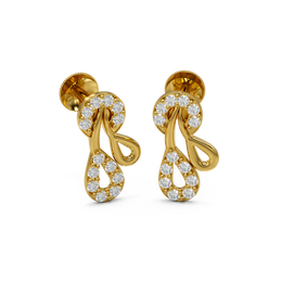 22K Binal Gold Earring