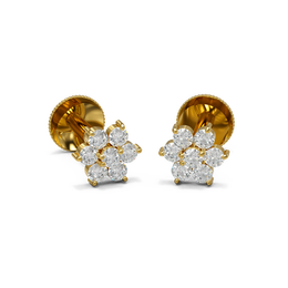 22K Dwika Gold Earring