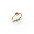 22K Navaratna 6 Gold Ring