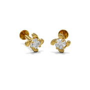 22K Aislinn Gold Earring