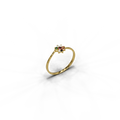 22K Navaratna 10 Gold Ring
