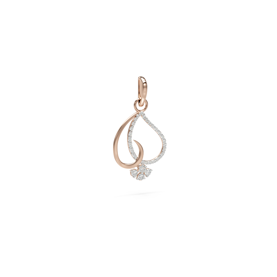 18K Amila Diamond Gold Pendant