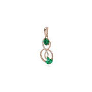 18K Garima Diamond Gold Pendant