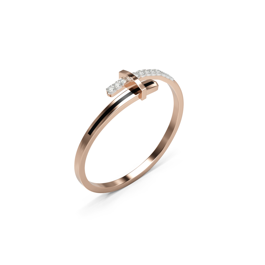 18K Gungun Gold Ring