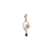 18K Fiza Diamond Gold Pendant