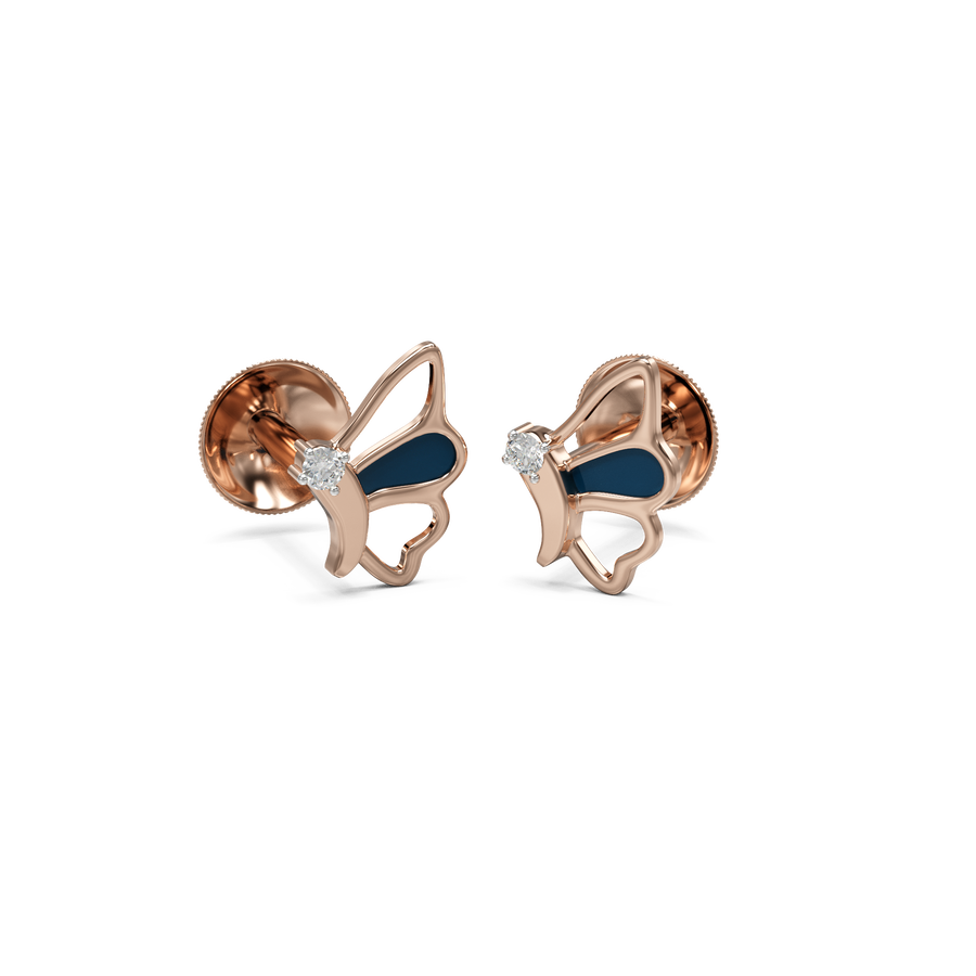 18K Riya Gold Earring
