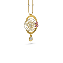 22K Hannithra Gold Necklace