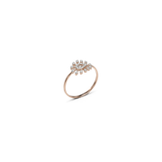 18K Lisa Diamond Gold Ring