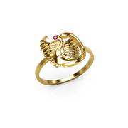 22K Swavy Gold Ring