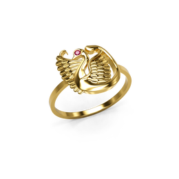 22K Swavy Gold Ring