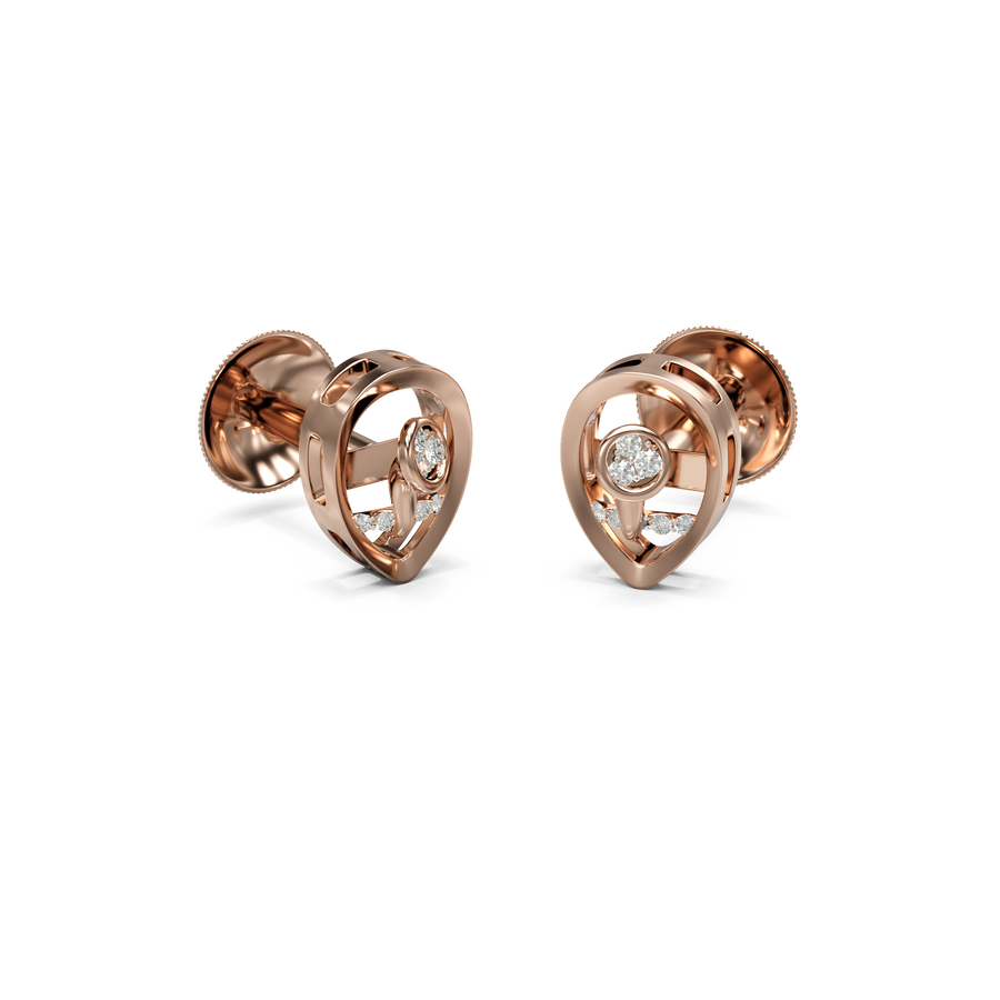 18K Carleigh Gold Earring