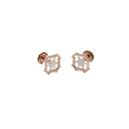 18K Liam Daimond Gold Earring