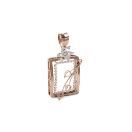 18K Shrishti Gold Pendant