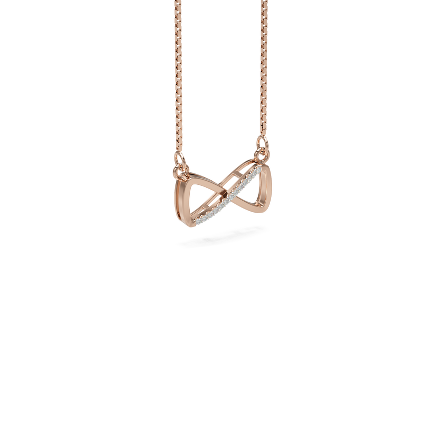 18K Hanshi Diamond Gold Necklace
