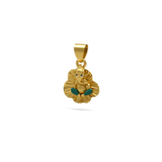 22K Ganesha Gold Pendant