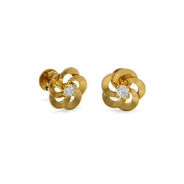 22K Dharini Gold Earring