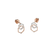 18K Fara Diamond Gold Earring