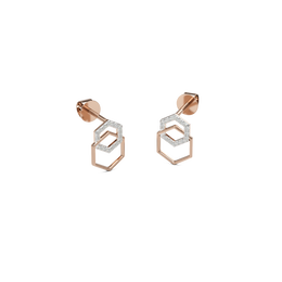 18K Fara Diamond Gold Earring