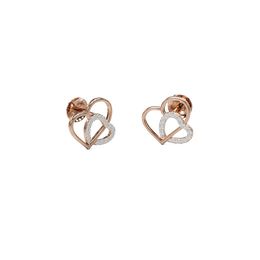 18K Dhruv Diamond Gold Earring