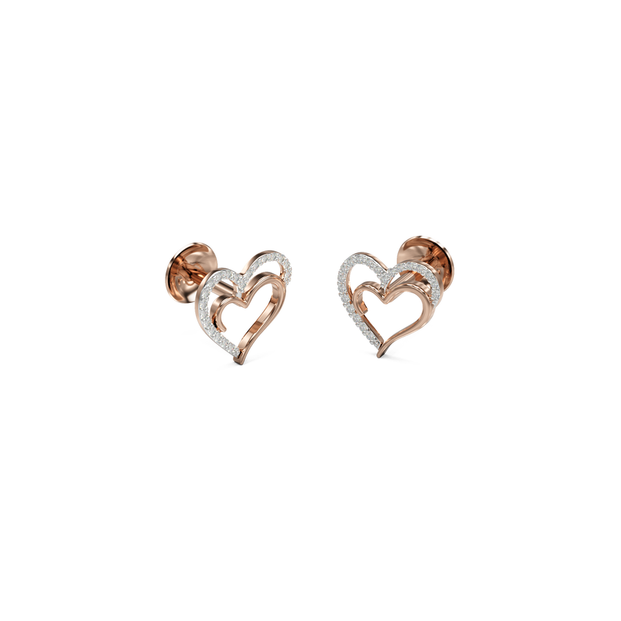 18K Anahita Diamond Gold Earring