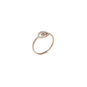 18K Cahndrea Diamond Gold Ring