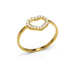 22K Beckett Gold Ring