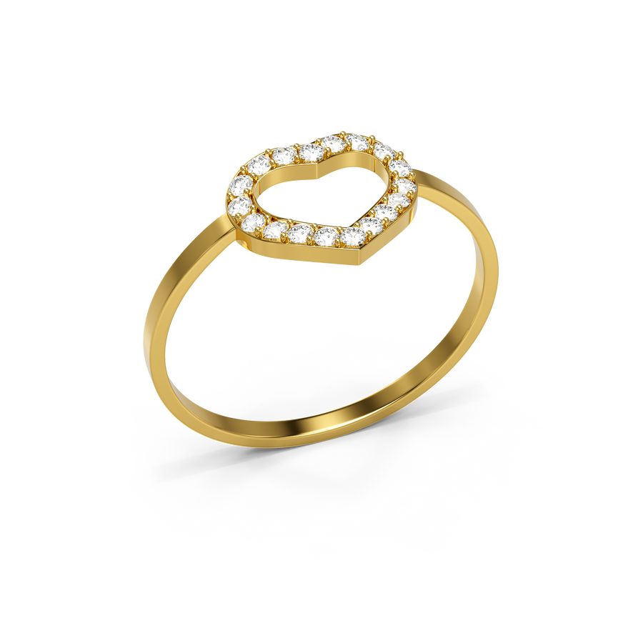 22K Beckett Gold Ring