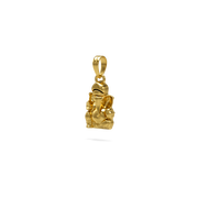 22K Lord Ganesh Gold Pendant