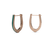 18K Stiles Gold Earring